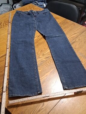 GAP JEANS Womens 2L  MODERN BOOT BOOTCUT Preowned Kick STRETCH Denim Used Pants